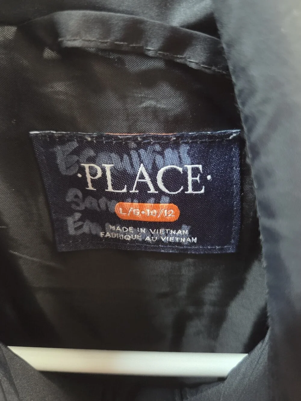 The Children's Place Black Puffer Jacket